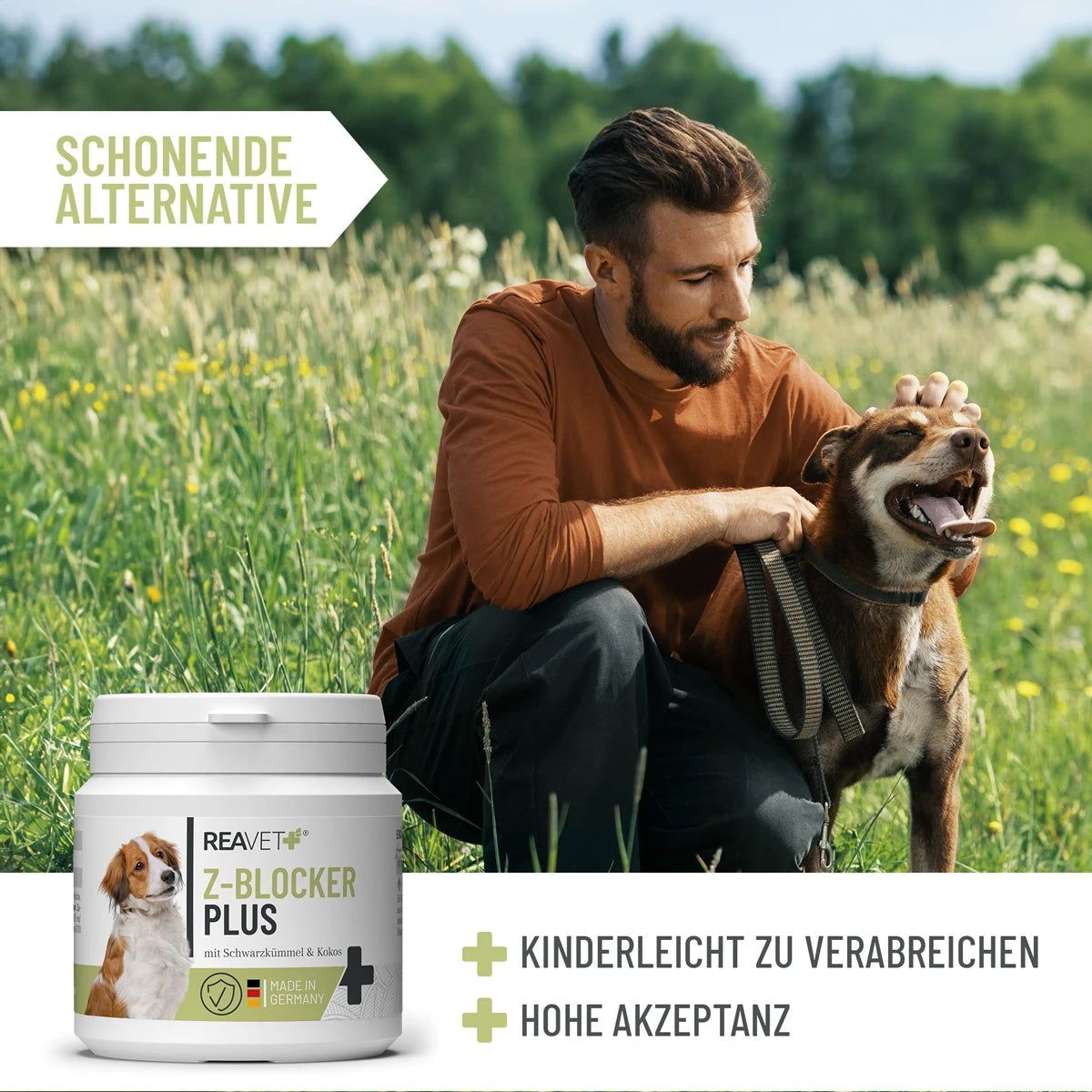 Z-Blocker PLUS Tabletten für Hunde - ReaVET