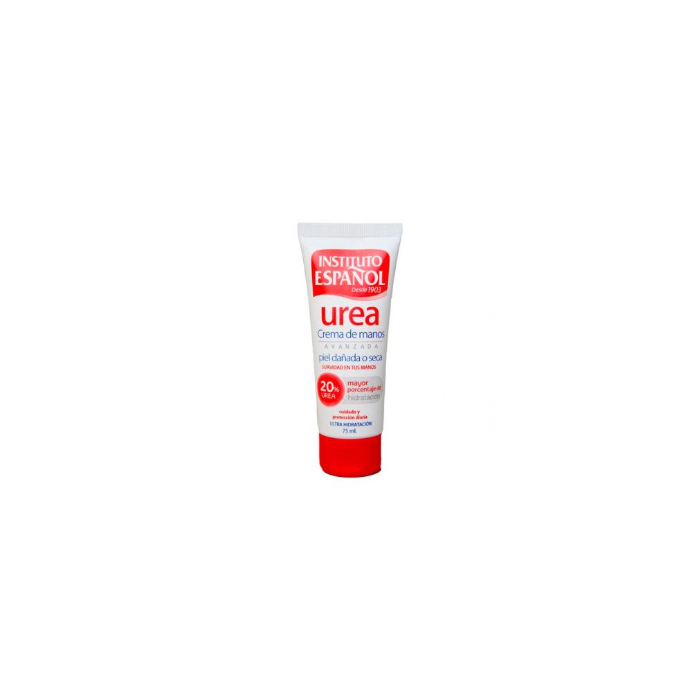 Handcreme-Tube mit Urea, 20% Urea, für trockene oder geschädigte Haut.