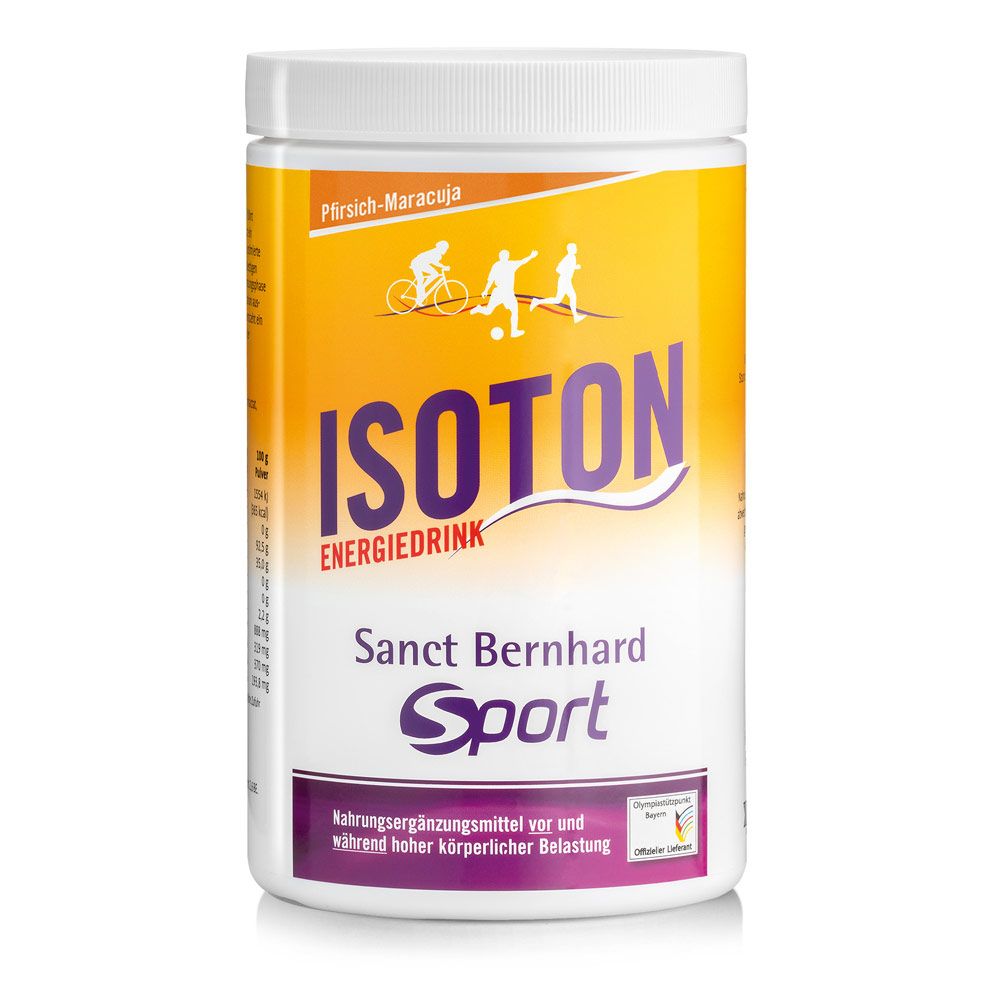 Sanct Bernhard Sport Isoton-Energiedrink Pfirsich-Maracuja