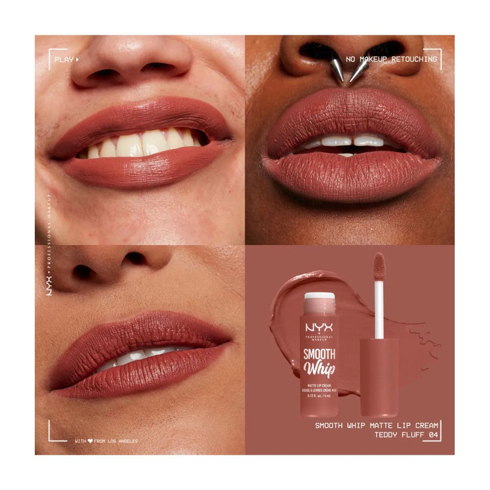 Cremiger matter flüssiger Lippenstift Smooth Whip