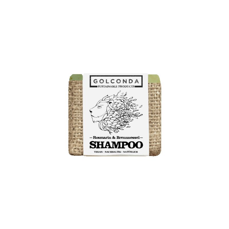 Golconda - Shampoo bar Rosmarin Brennnessel