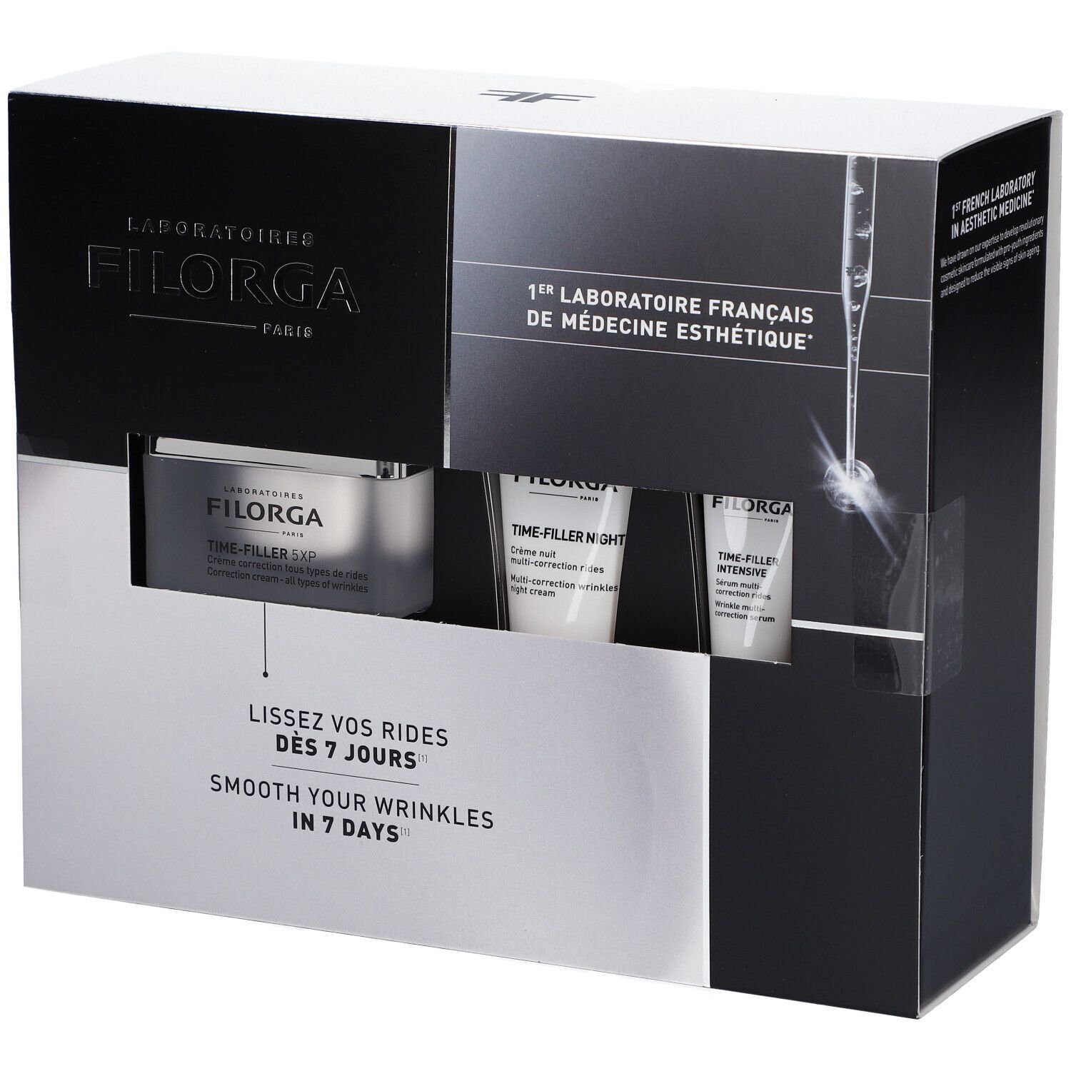 LABORATOIRES FILORGA Coffret Glätten Sie Ihre Falten ab 7 Tagen