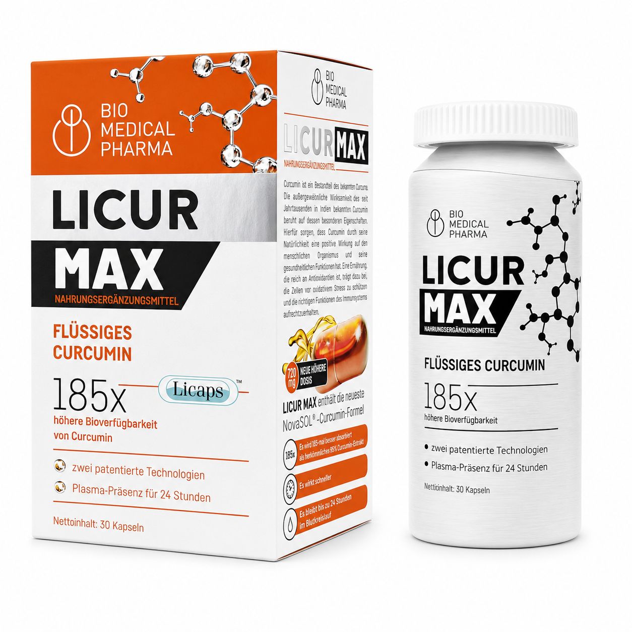 Bio Medical Pharma Licur Max Kurkuma Kapseln