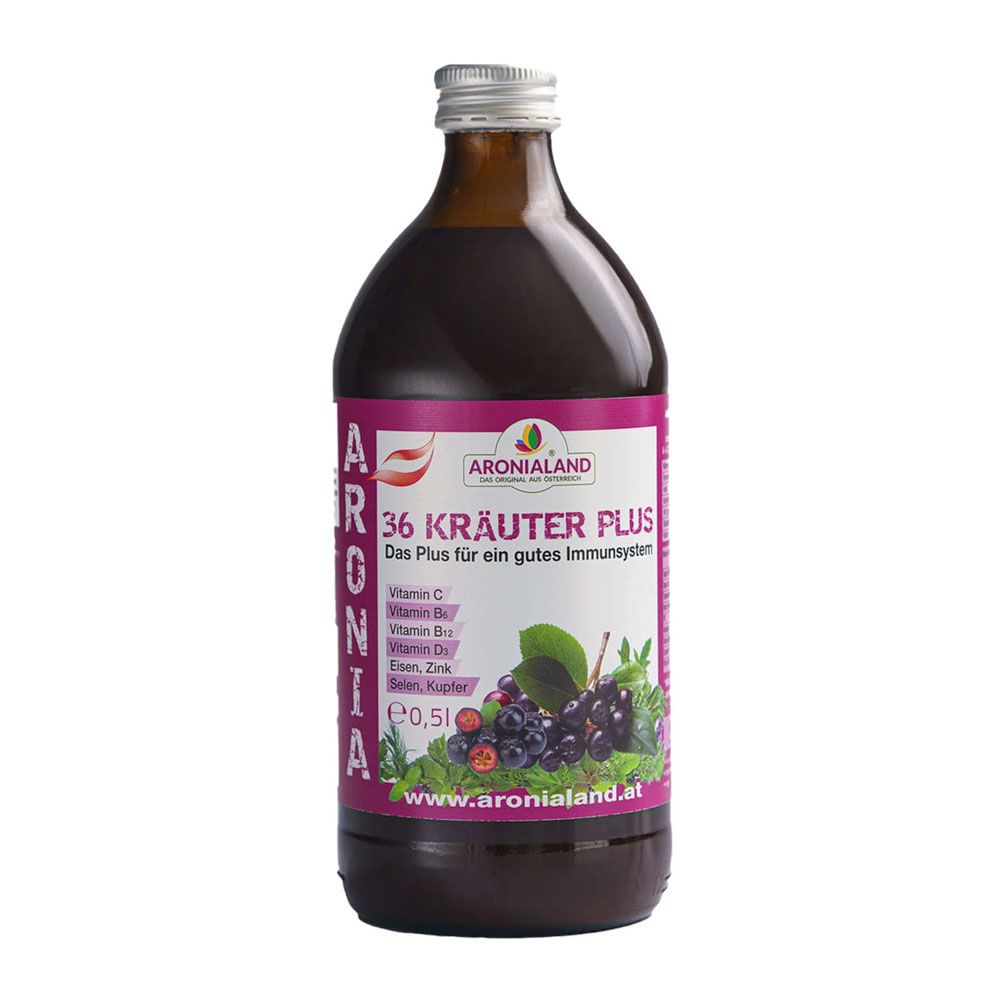 ARONIALAND Aronia 36 Kräuter Saft Plus