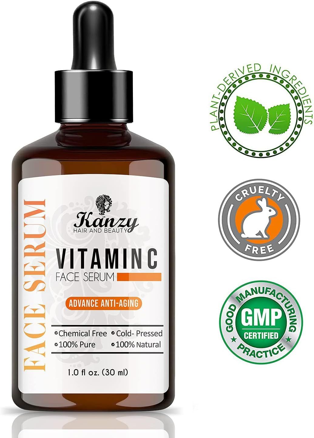 Kanzy Vitamin C Serum Gesicht