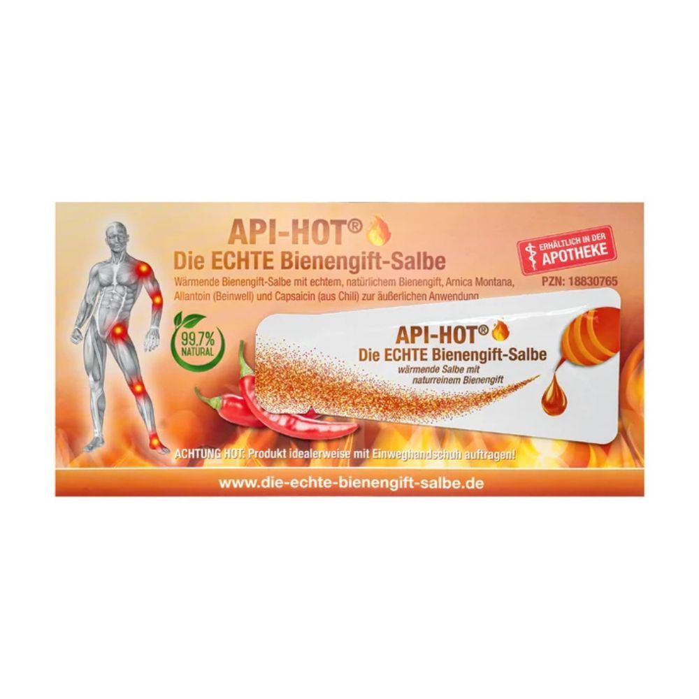 Schloßwald-Bienengut API-REGENT Bienengift-Salbe + Gratis Probe