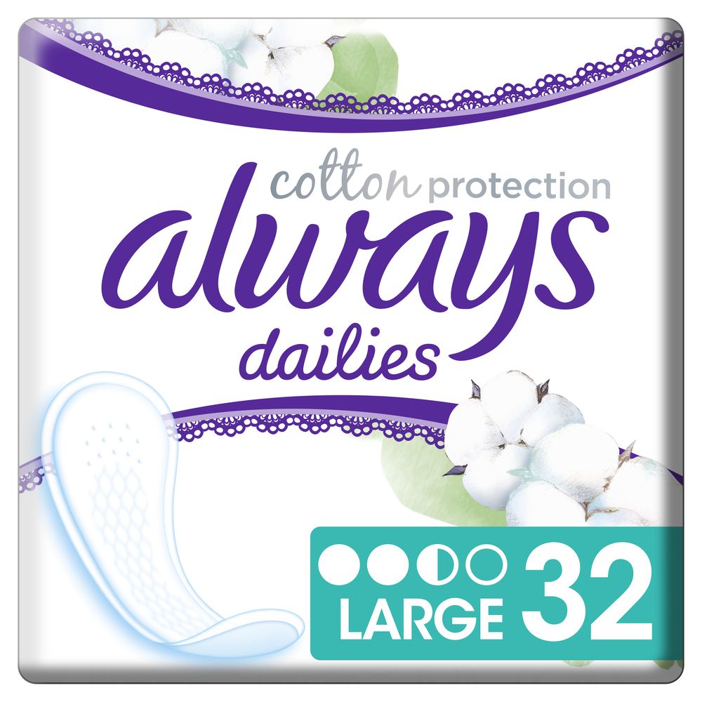 always - Slipeinlage "Cotton Protection Large"