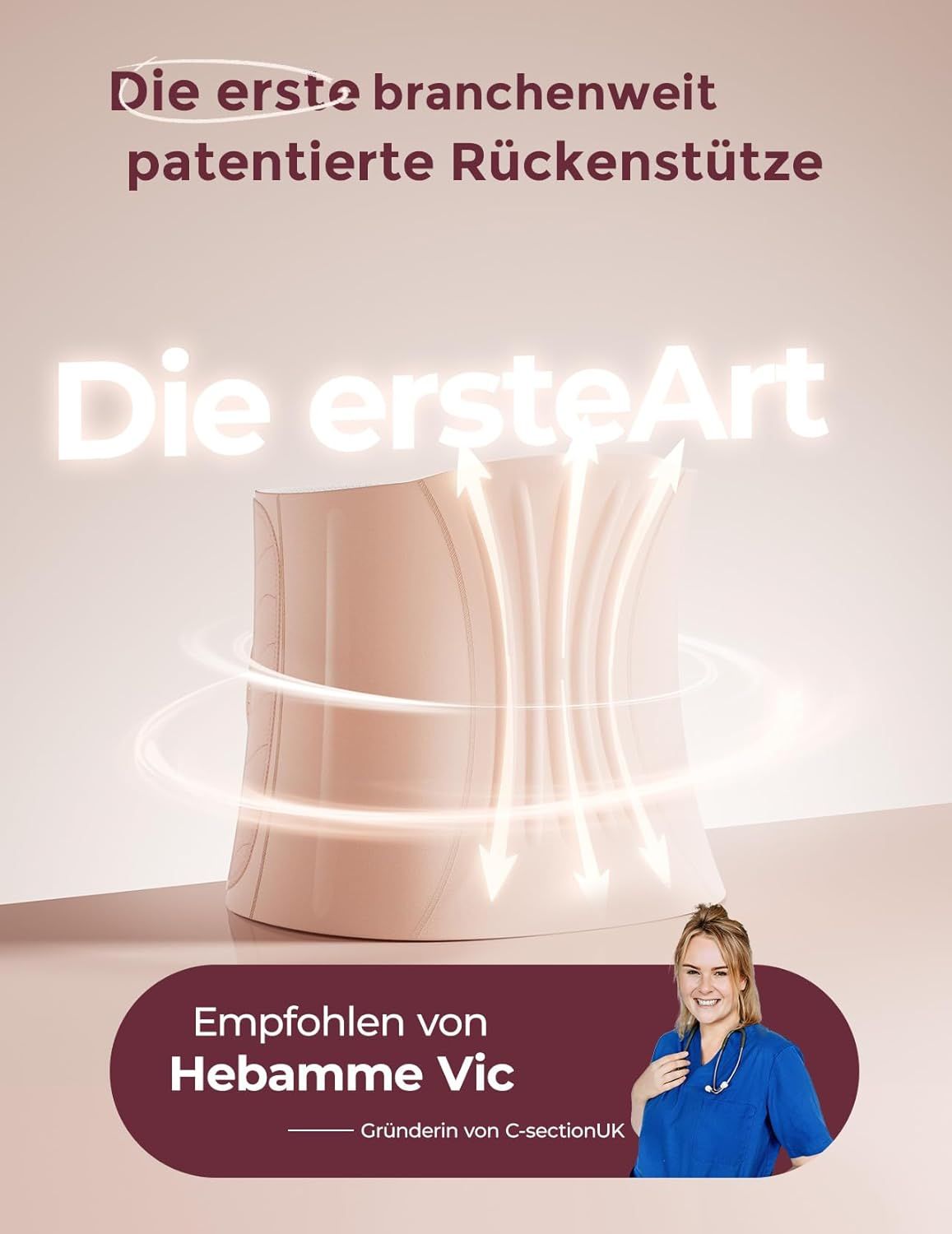 Momcozy Ergowrap Bauchgurt nach Geburt