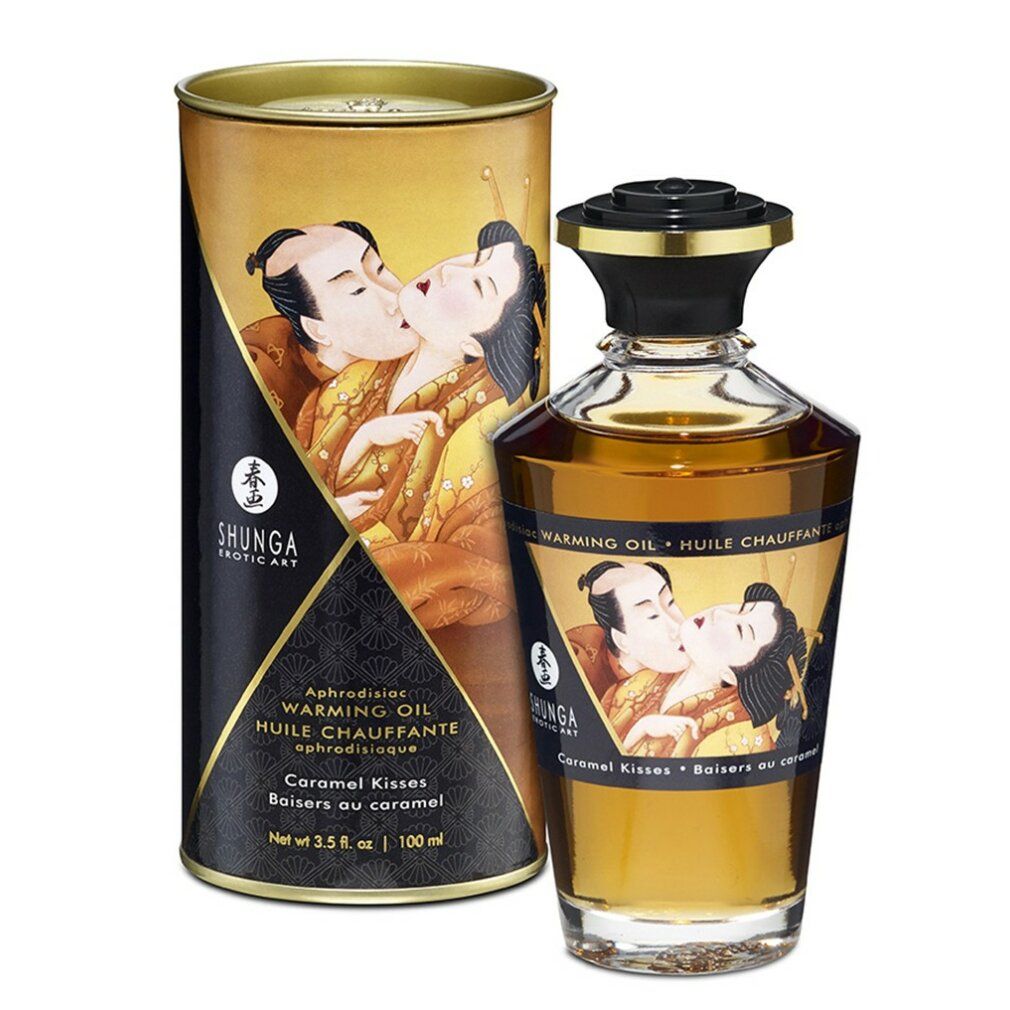 Shunga - Massageöl mit Aroma Caramel