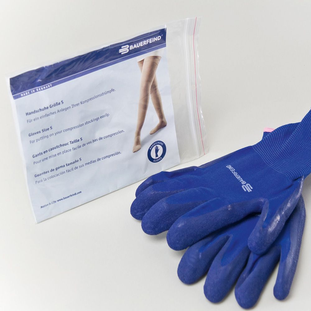 HANDSCHUH BLAU GR. S