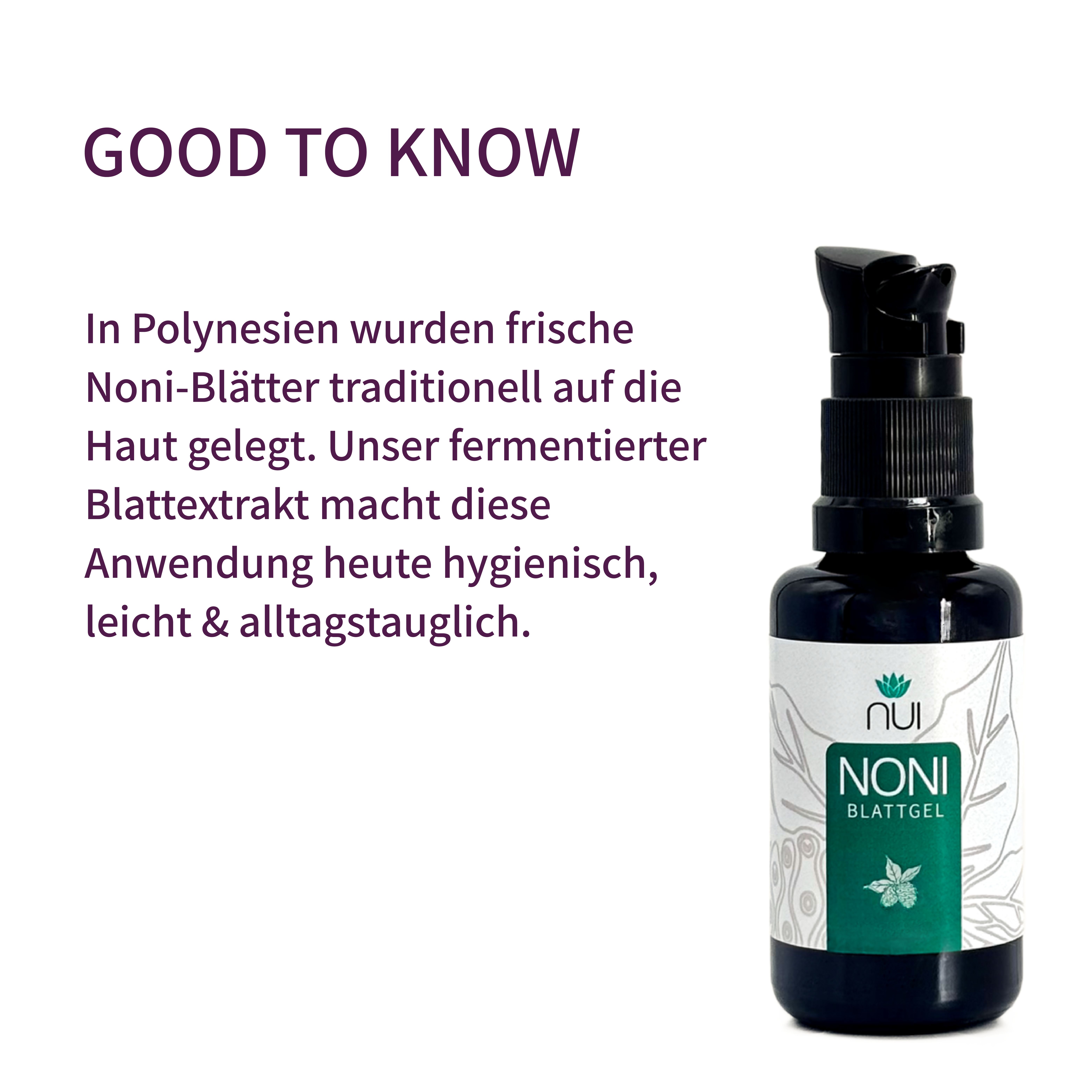 NUI NONI Blattgel 100ml