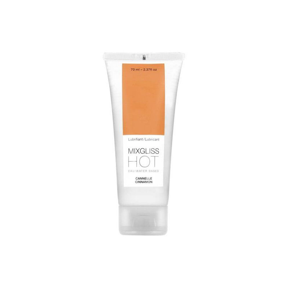 Mixgliss Hot Zimt Gleitgel Tube, 70ml. Wasserbasiert.