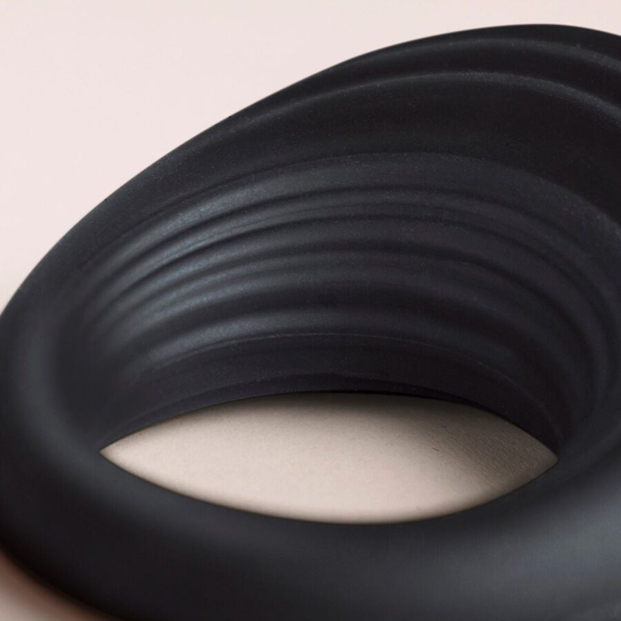 Rocks-off - Spire Vibrating Liquid Silicone Ring Black