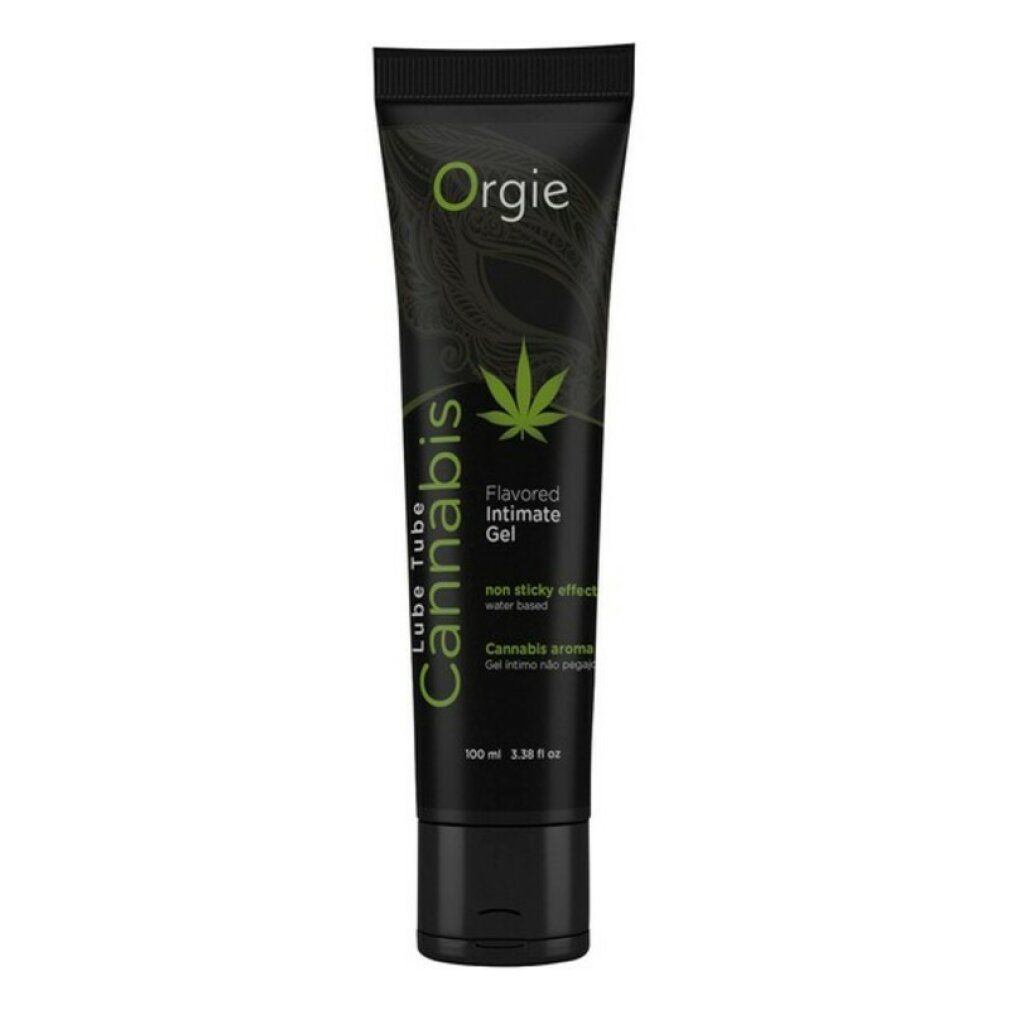 Orgie Intimgel mit Hanfaroma, wasserbasiert, nicht klebrig.