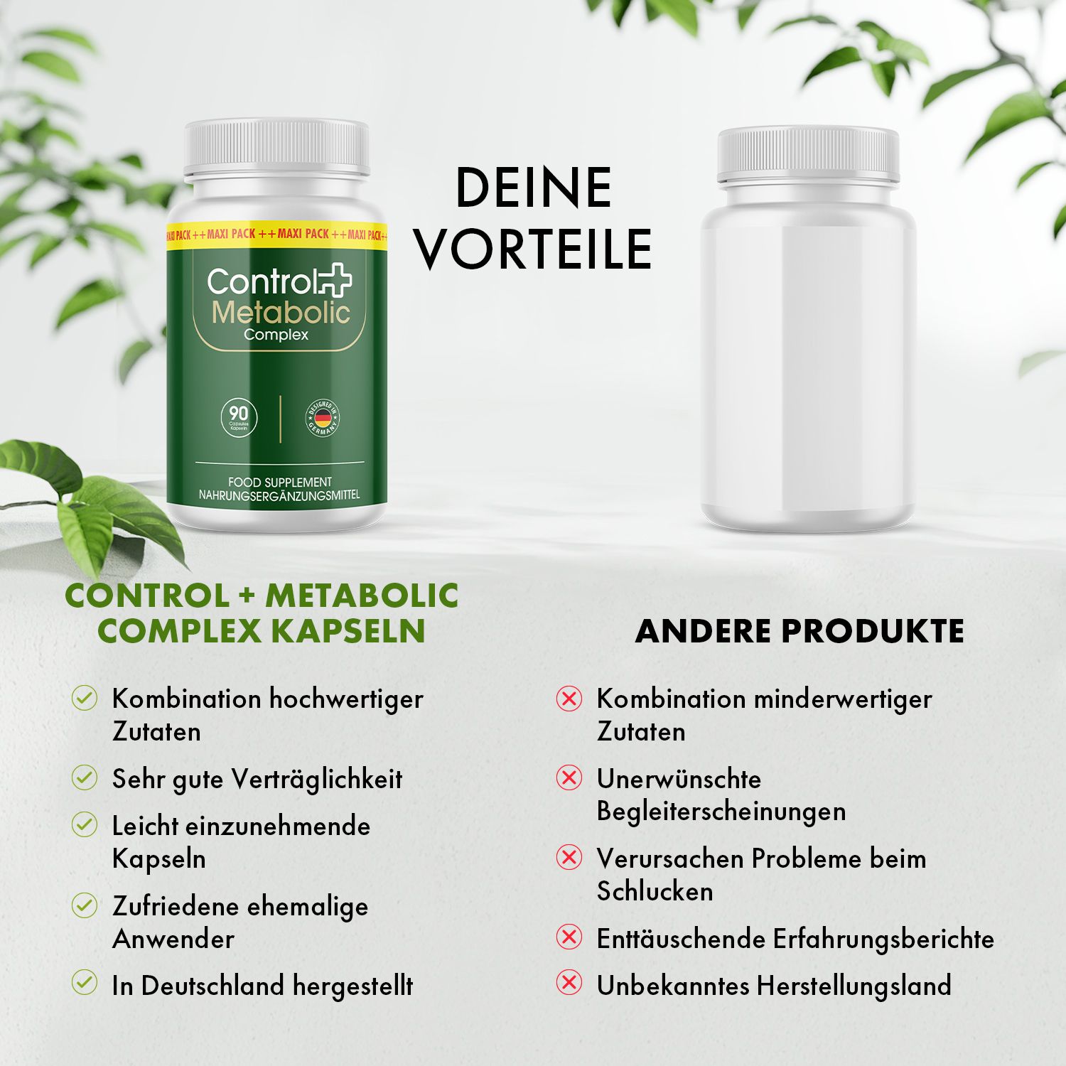 Control + Metabolic Complex Kapseln