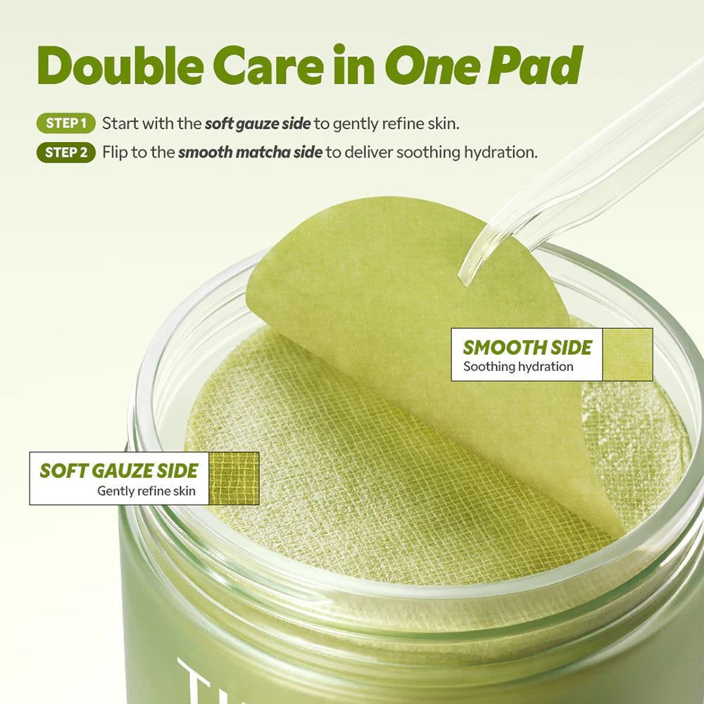 TIRTIR Matcha Tea Pads – klärende Toner-Pads mit Matcha