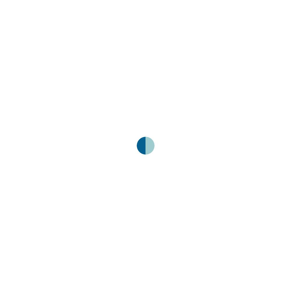 Zwei blaue Farbtöne auf weißem Hintergrund. Minimalistisches Design.