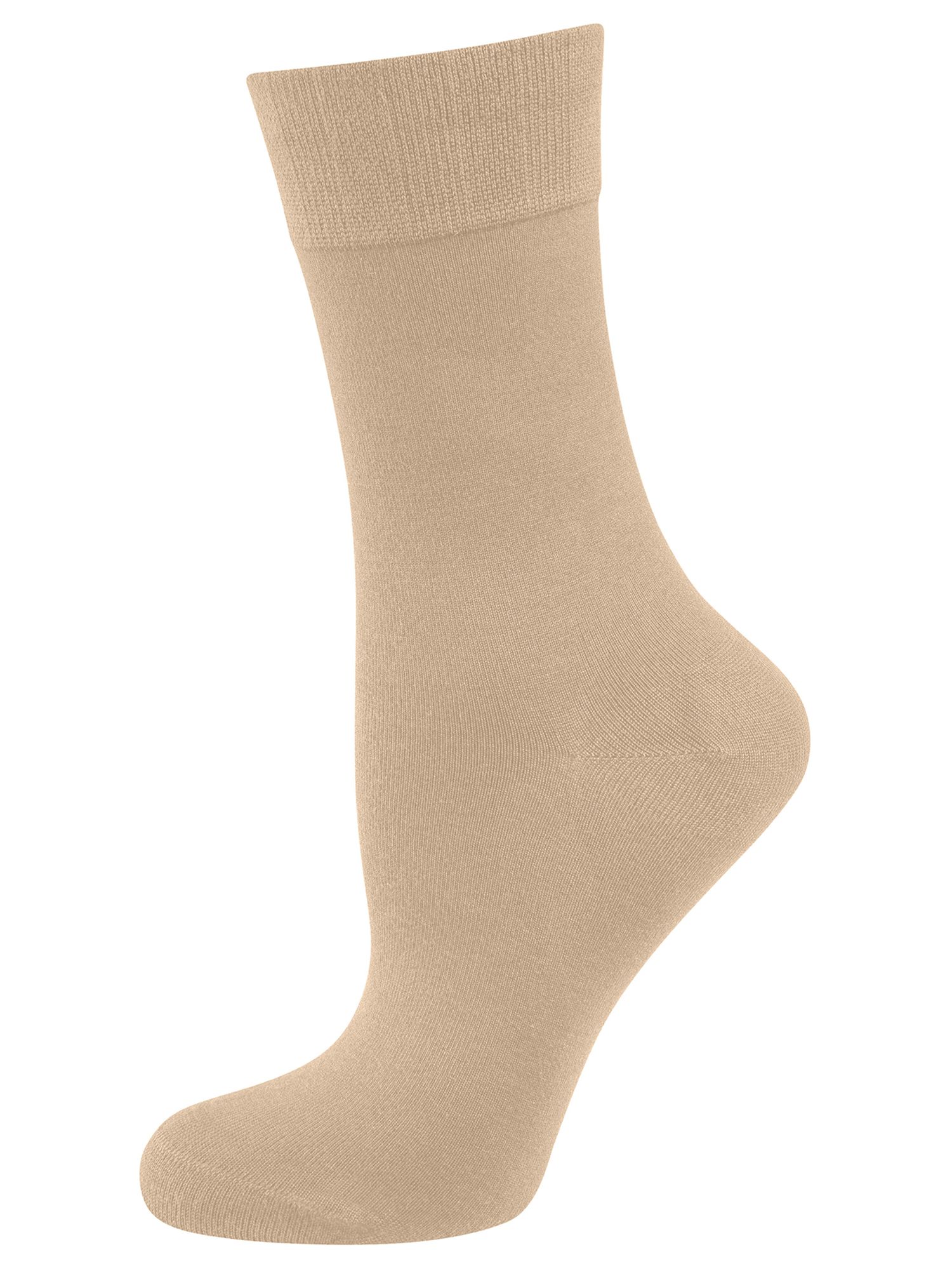 NUR DIE Socke Komfort Bund Bambus* - leinen - 39-42