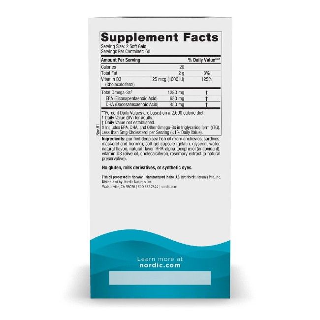 Nordic Naturals Ultimate Omega-D3