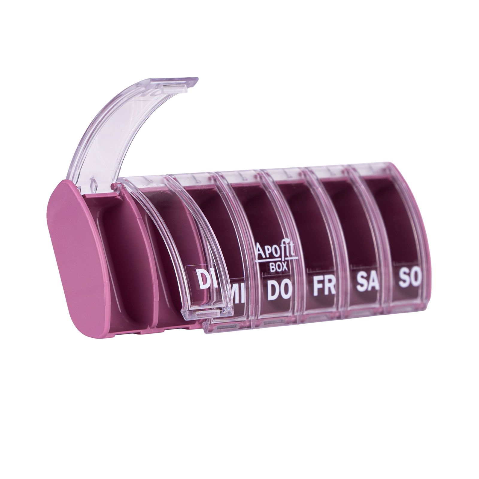 APOfit Wochendispenser 1 Dosierer Box flieder