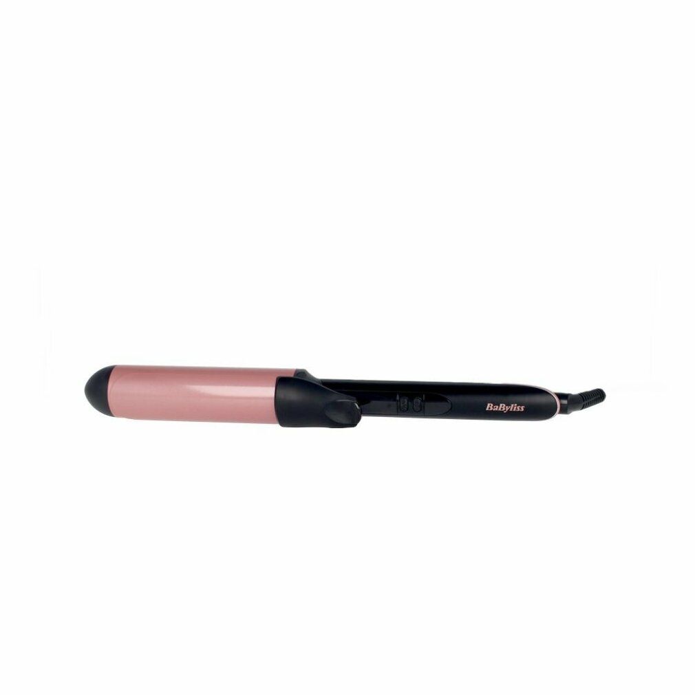 BaByliss Lockenstab mit roségoldfarbenem Lockenstab und schwarzem Griff. Schwarzes Kabel.