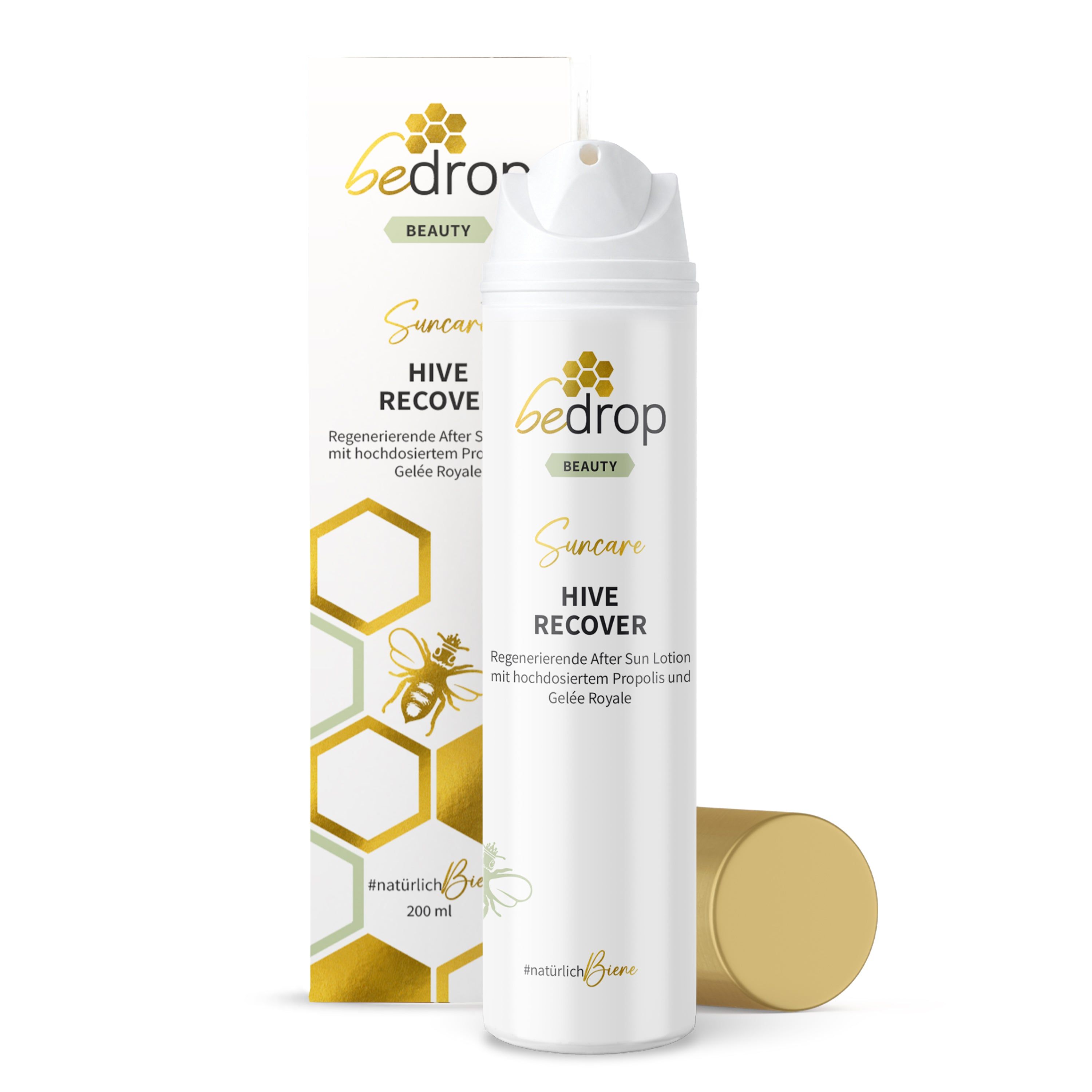 HIVE RECOVER - regenerierende After Sun Lotion mit hochdosiertem Gelée Royale & Propolis
