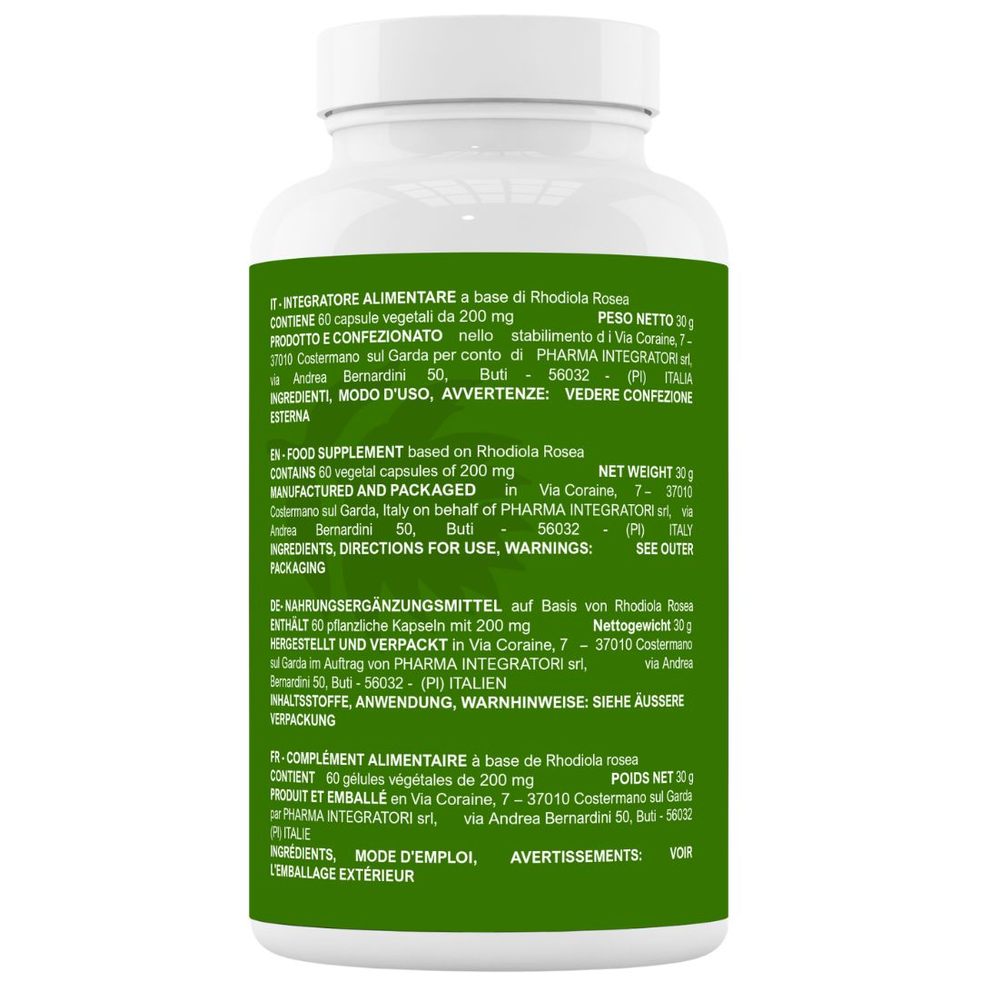 Rückseite einer weißen Flasche mit grünem Etikett. Text in verschiedenen Sprachen. Informationen zur Anwendung.