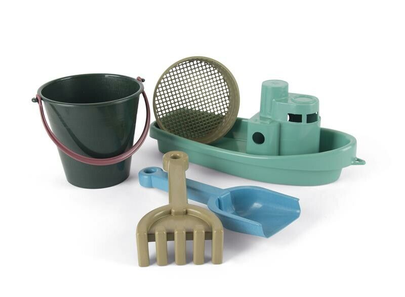 DANTOY Blue Marine Boot und Sandspielzeug Set 5-teilig 4940