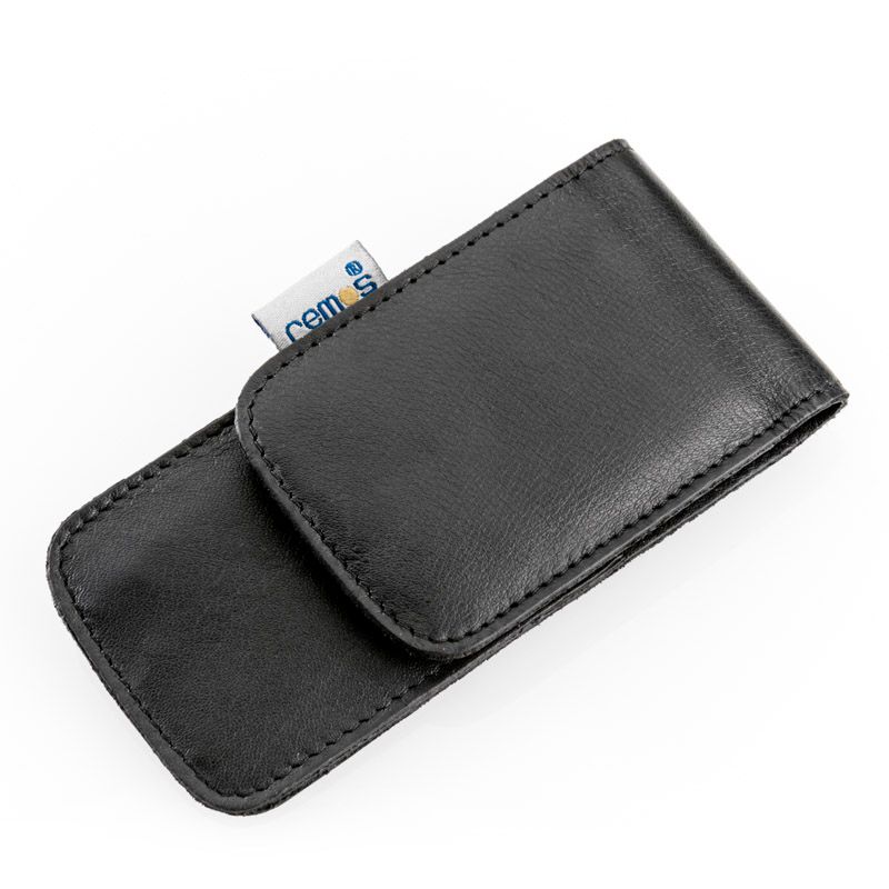 REMOS Etui "Amrita", echtes Leder, schwarz, leer