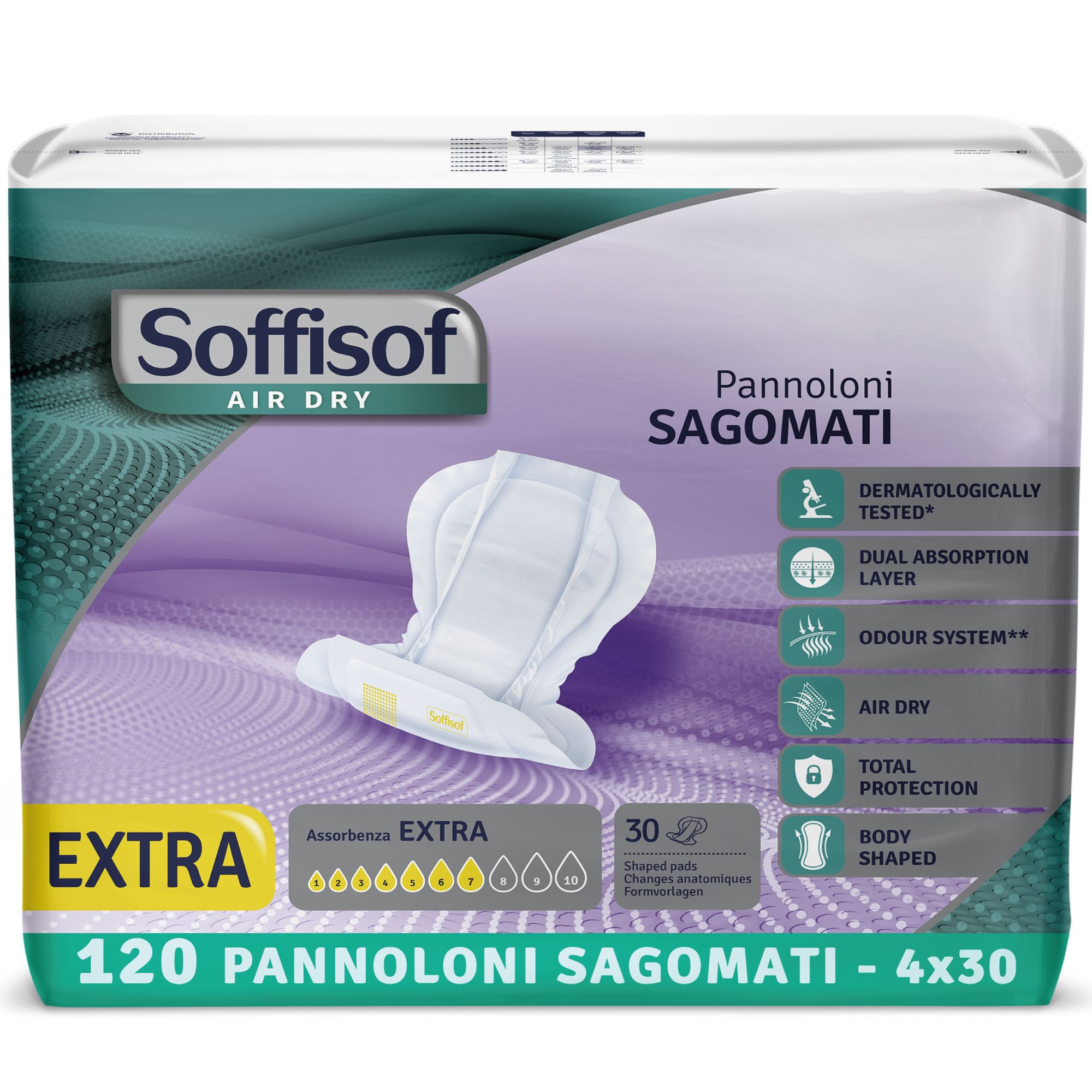 Soffisof Inkontinenzeinlagen für Erwachsene Extra