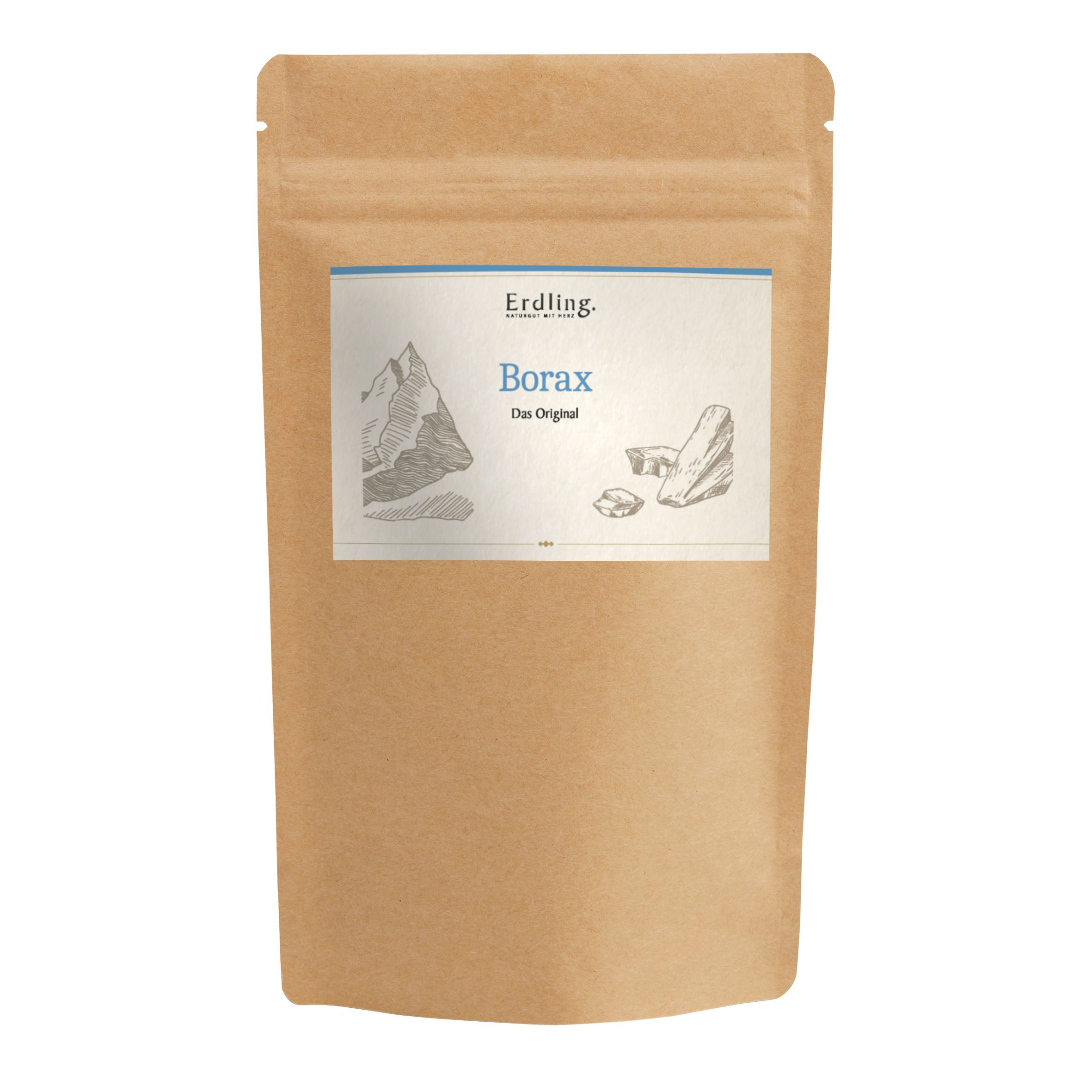 Erdling Borax (Natriumtetraborat) - Standbeutel