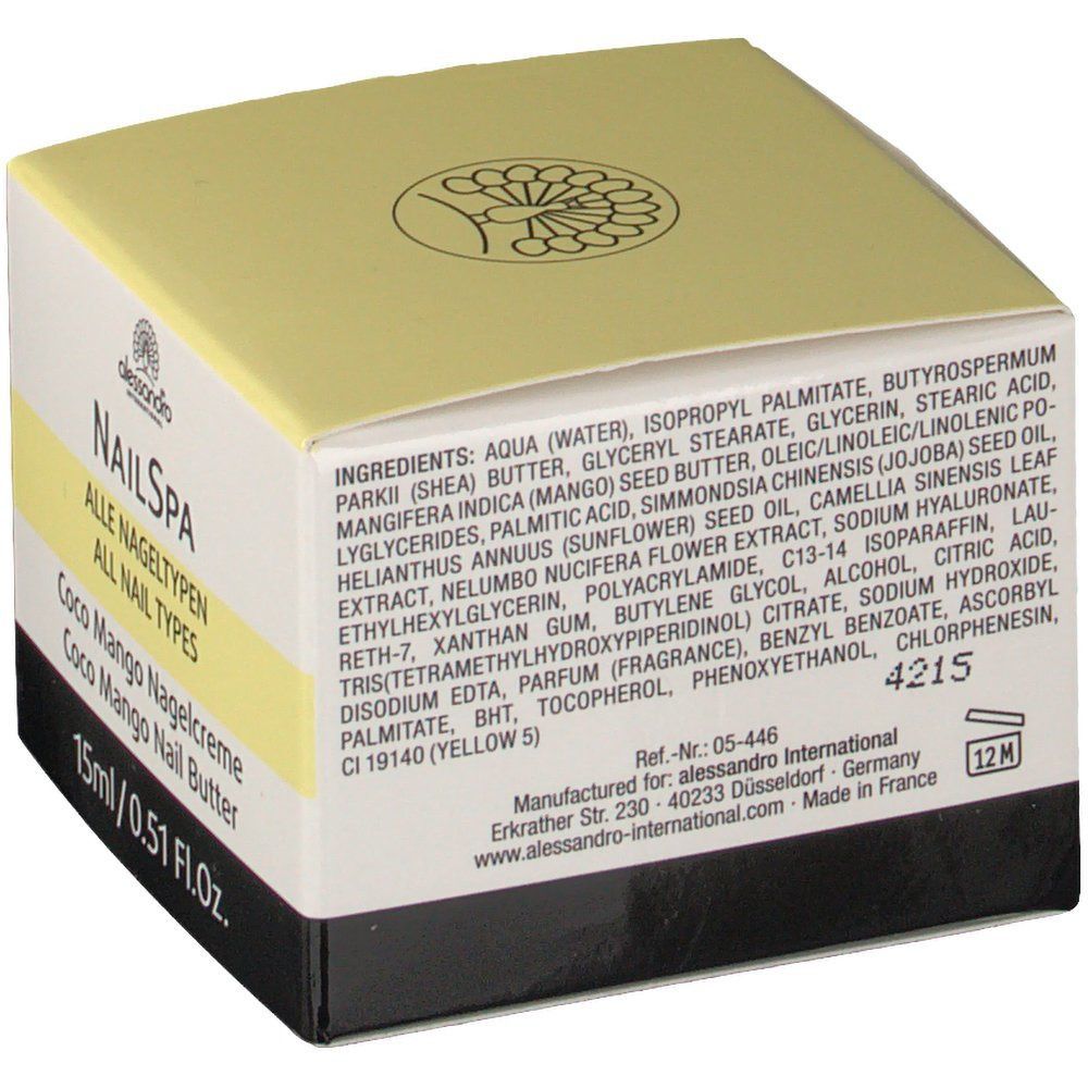 alessandro NailSpa Coco Mango Nail Butter