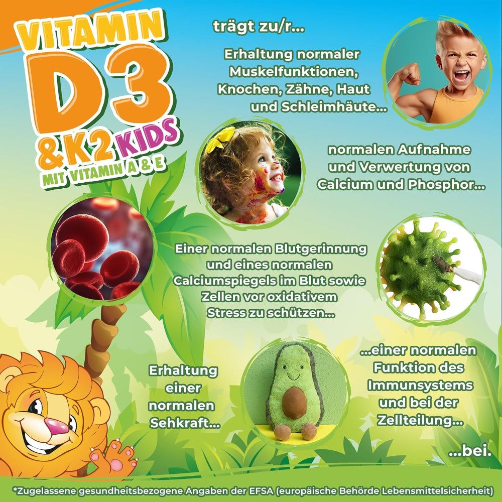 Zertifikate: "Laborgeprüfte Qualität", "Hergestellt in Deutschland", "Zertifiziert Vegan" mit V-Label.