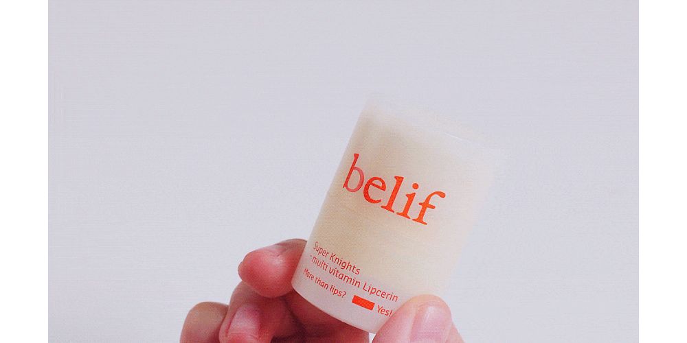 BELIF Super Knights Multi Vitamin Lipcerin – pflegender Lippenbalsam mit sanftem Peeling