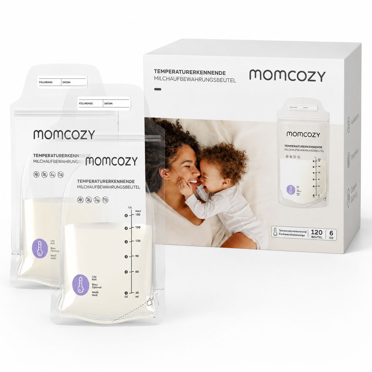 Momcozy Muttermilch-Aufbewahrungsbeutel