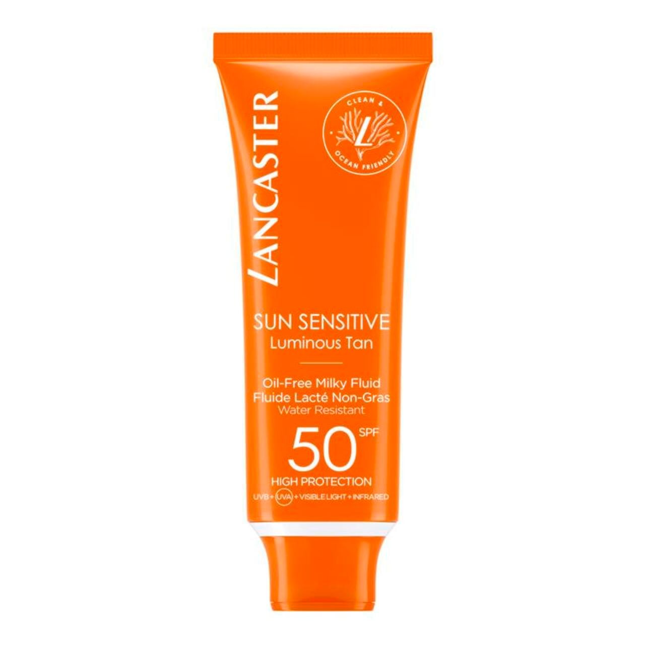 Lancaster Sun Sensitive Luminous Tan Oil-Free Milky Fluid Spf50