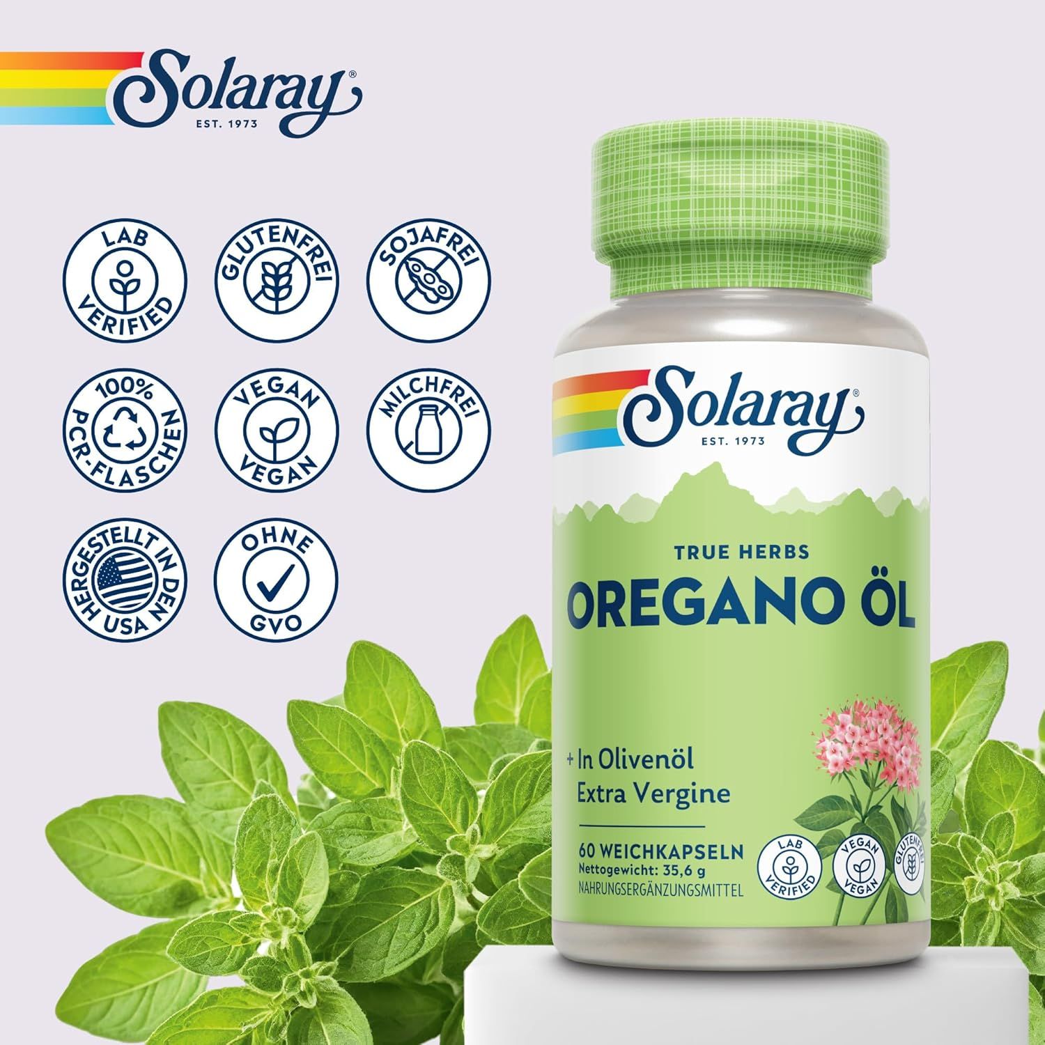 Solaray Oreganoöl  Softgels