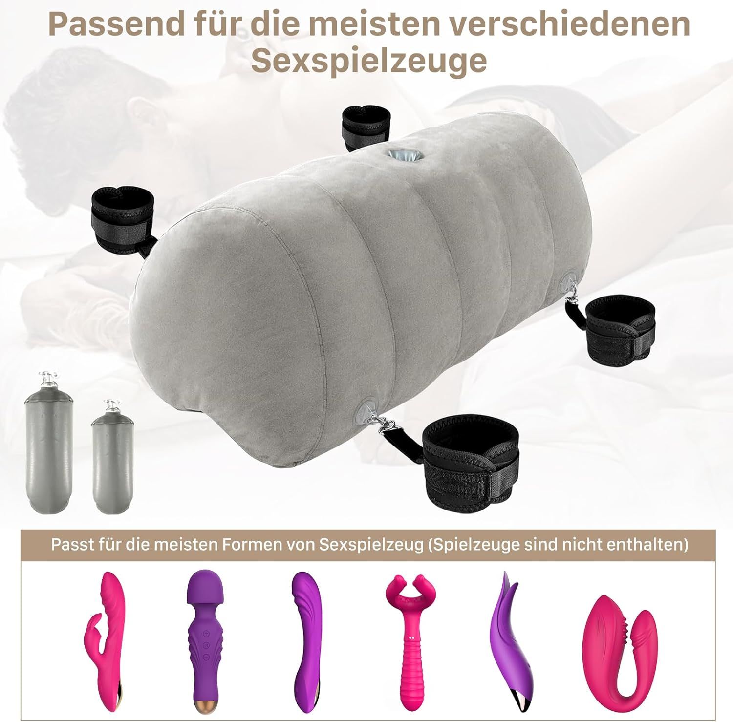 YICOCO Sex Positions Kissen Lendenkissen