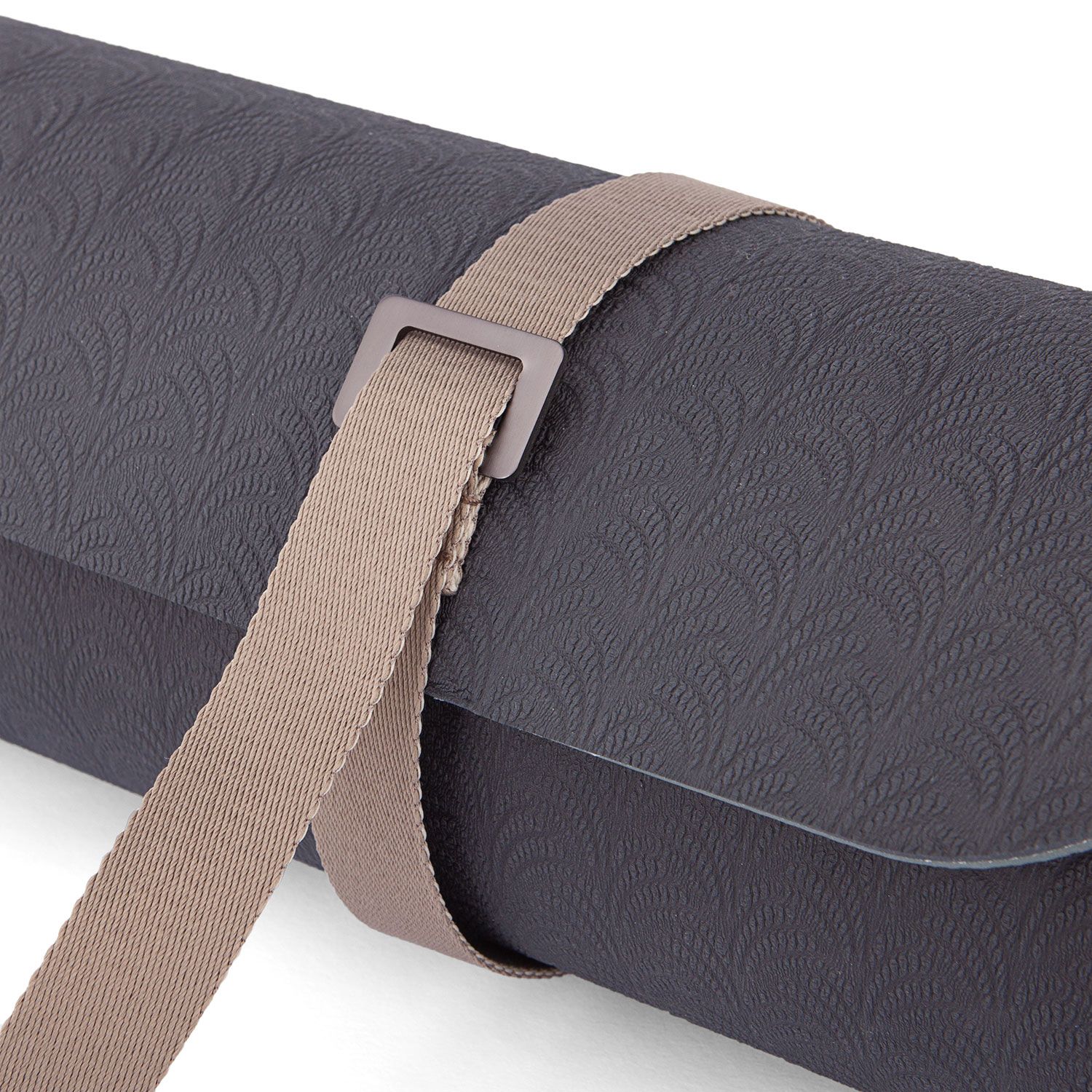 bodhi Zweifarbiger Yogamatten-Tragegurt, grau