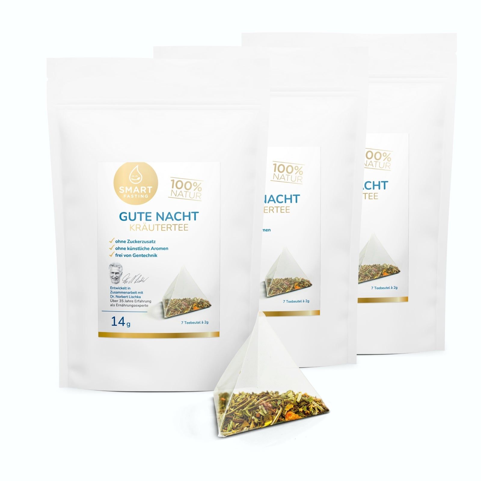 Smart Fasting® Kräutertee - Gute Nacht - 100% Natur, vegan, hochwertig