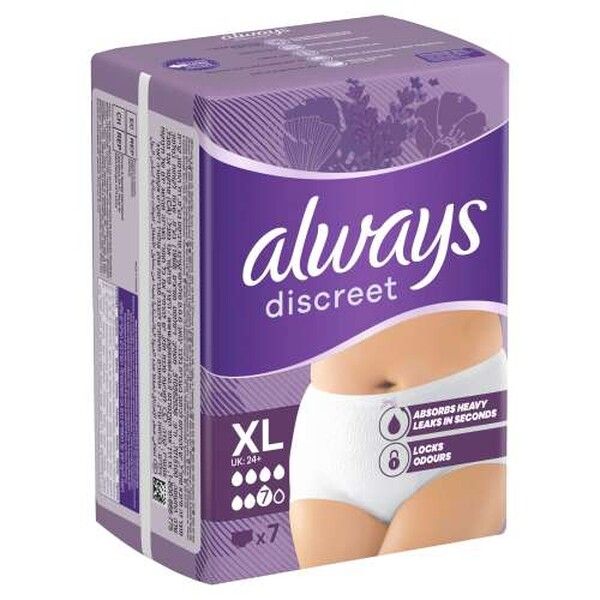 Always Discreet Inkontinenz-Höschen XL