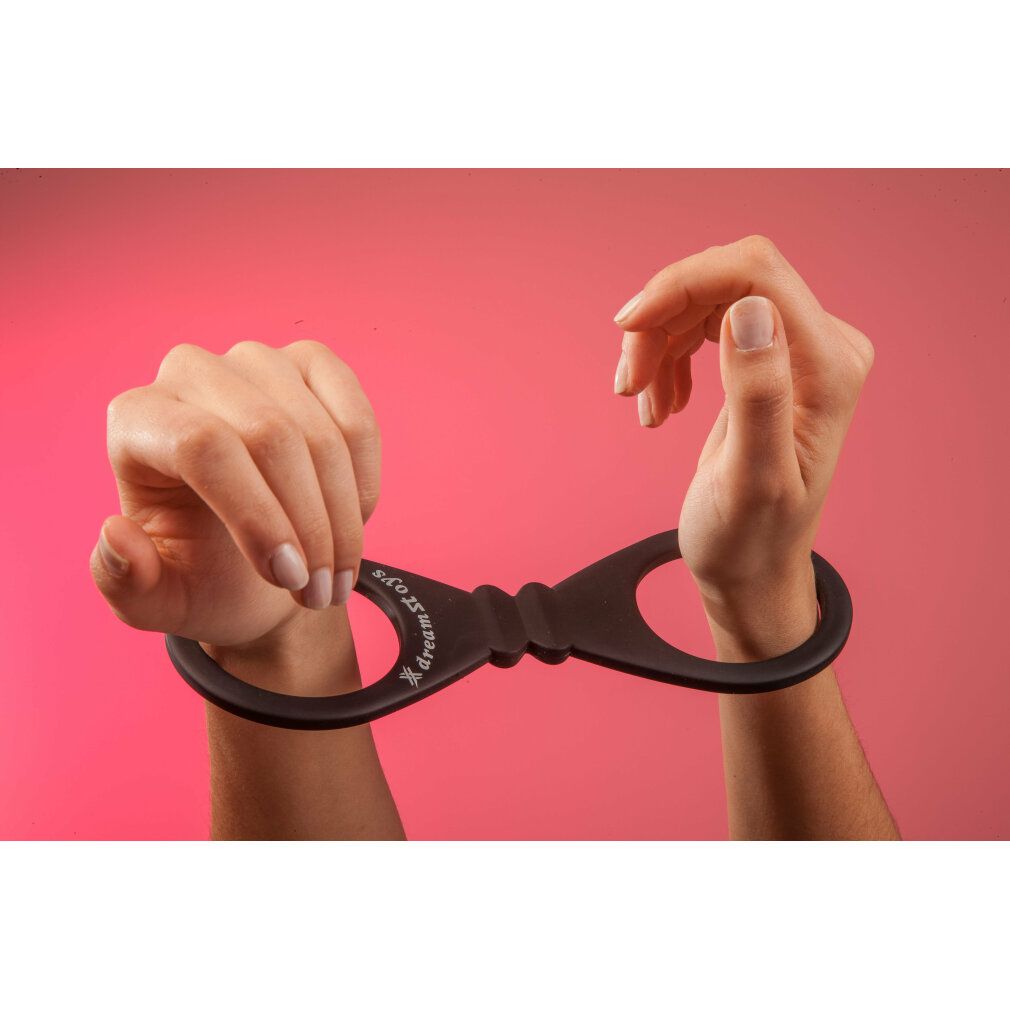 xx-dreamstoys Silikonhandfessel schwarz