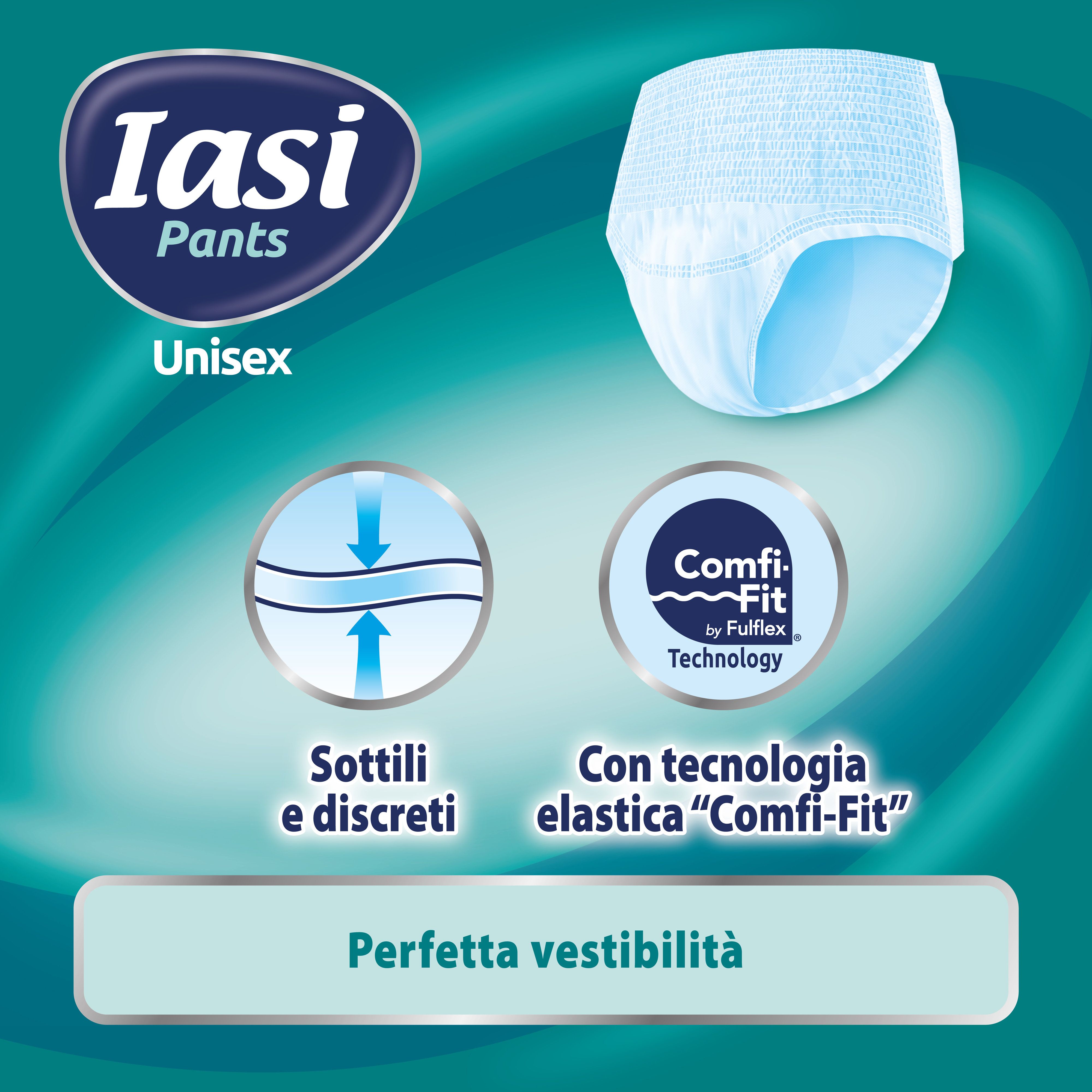 IASI Pants Unisex. Dünn und diskret. Comfi-Fit Technologie für perfekte Passform.