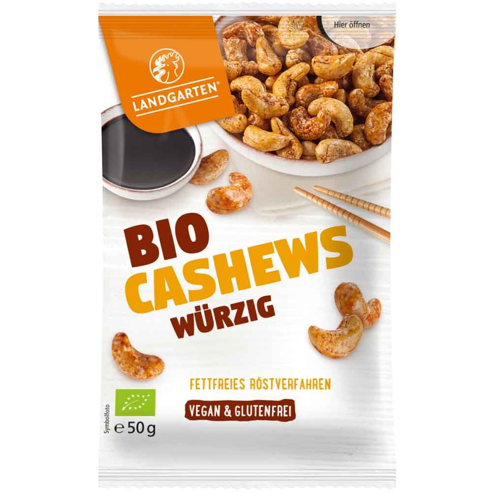 Bio Cashews Würzig