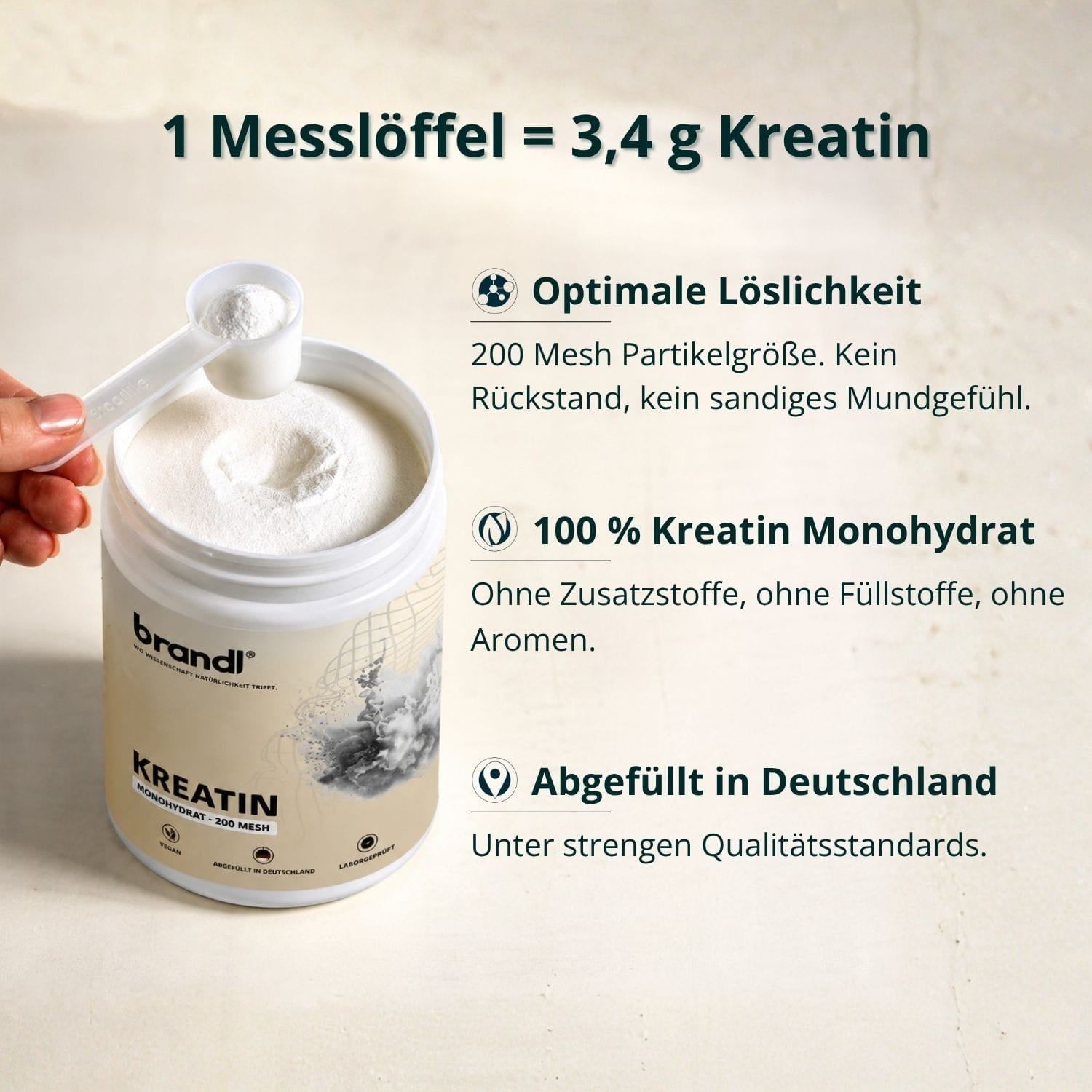brandl® Kreatin Monohydrat