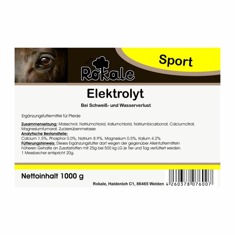 ROKALE Elektrolyt Pellets