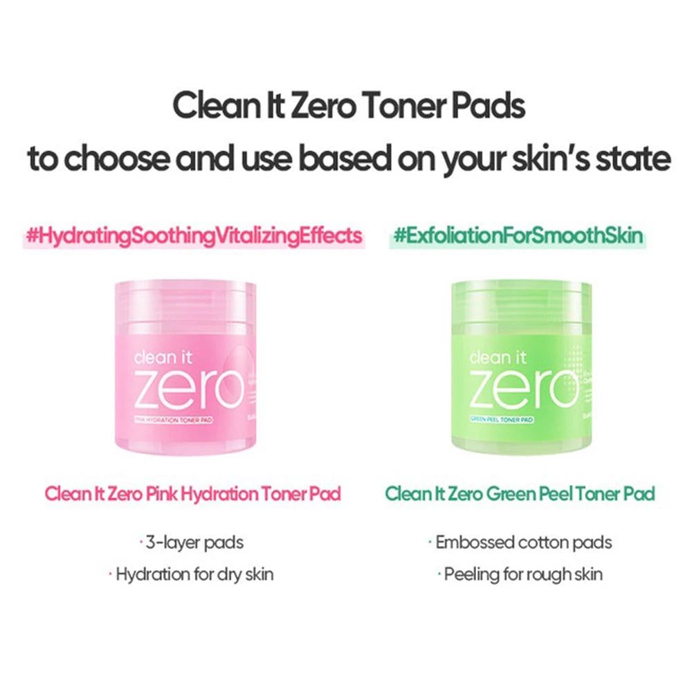BANILA CO Clean it Zero Pink Hydrattion Toner-Pad