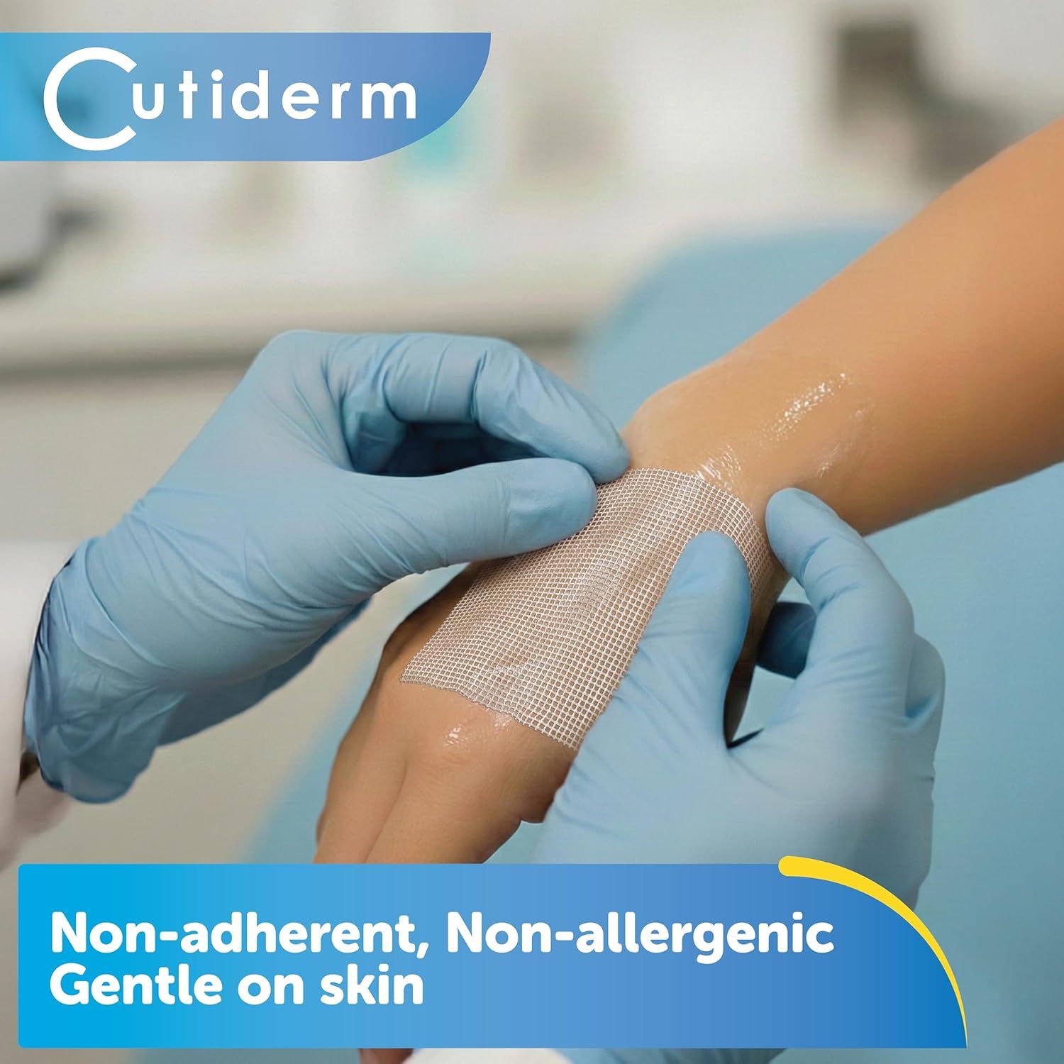 Cutiderm sterile Paraffingaze Kompresse 7.5 cm x 7.5 cm