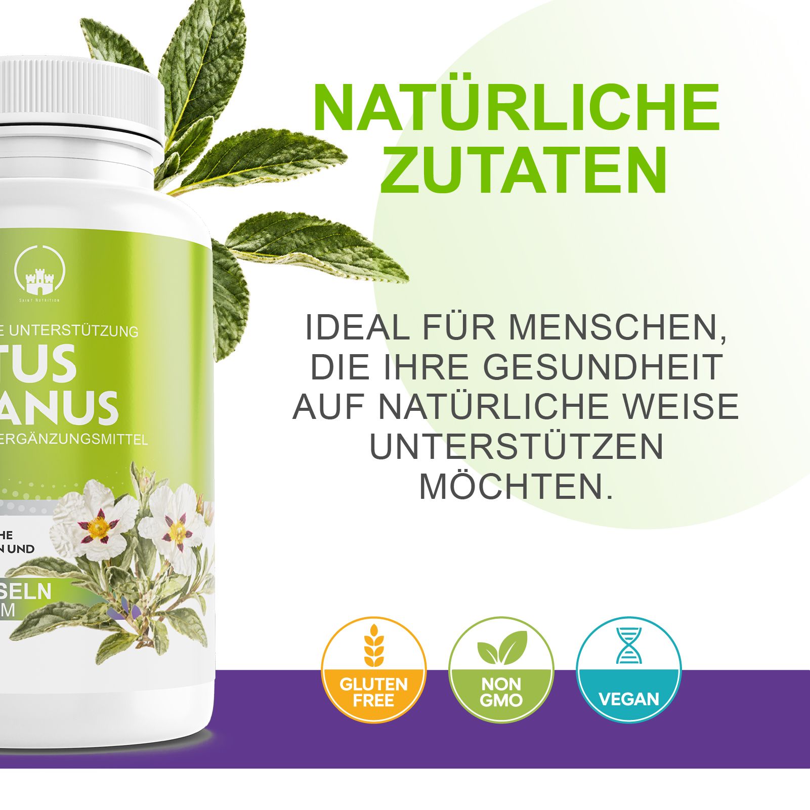 Saint Nutrition Cistus Incanus Kapseln