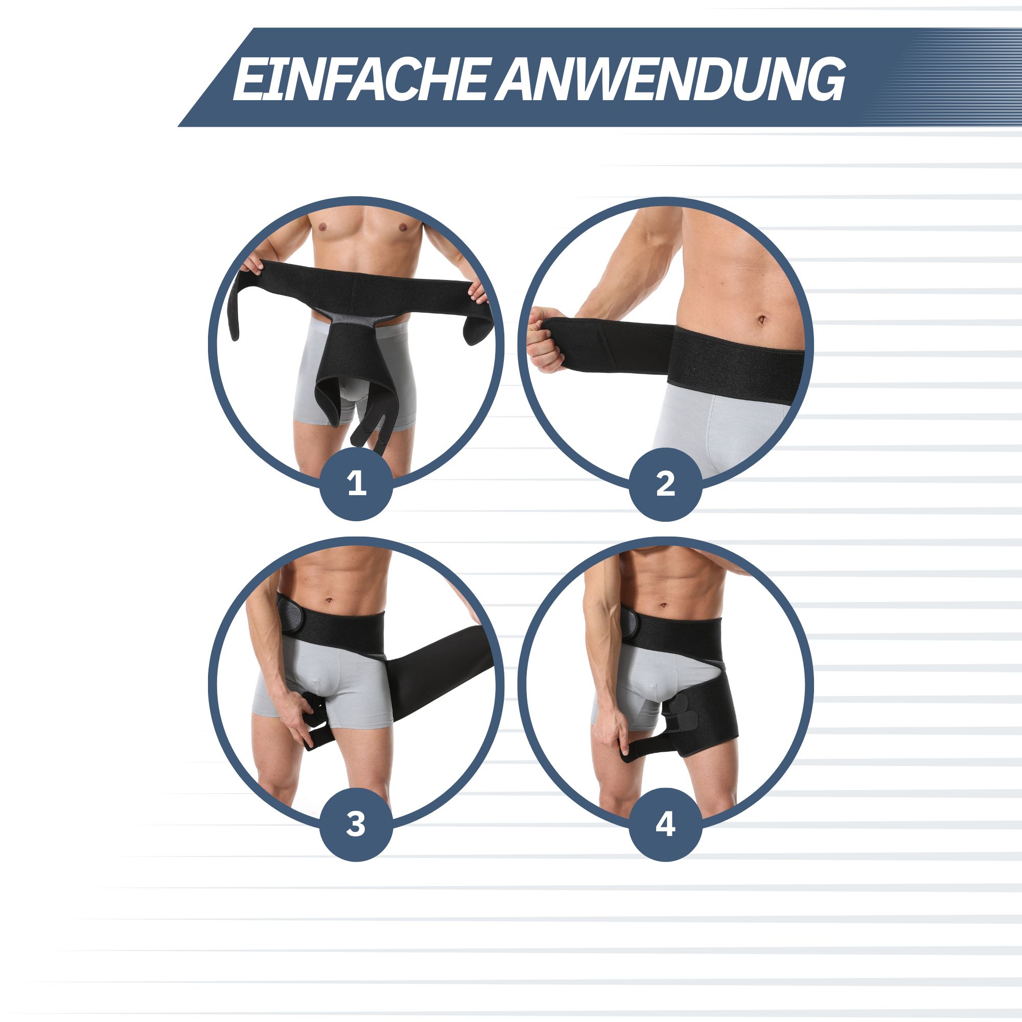 Trebin Hüftbandage rutschfest